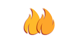 Flamme-bis-800-Grad-Celsius